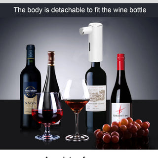 Smart Electric Whiskey Pump Dispenser and Wine Decanter