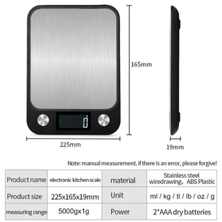 Digital Smart Kitchen Scale