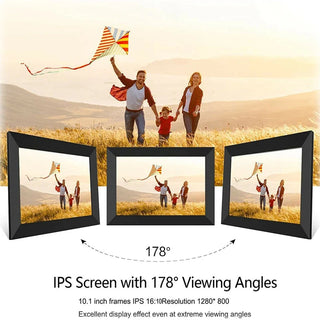 10.1" WiFi Digital Picture Frame Unlimited Storage