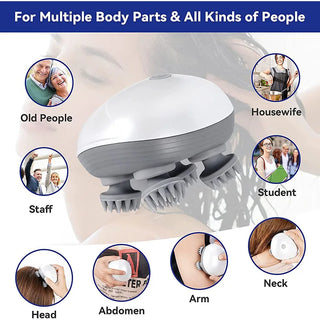 Deep Tissue Head Scalp Massage Device