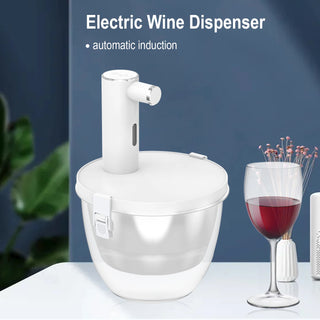 Smart Electric Whiskey Pump Dispenser and Wine Decanter