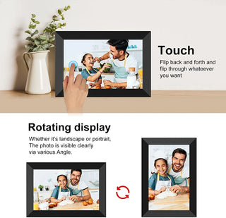 10.1" WiFi Digital Picture Frame Unlimited Storage