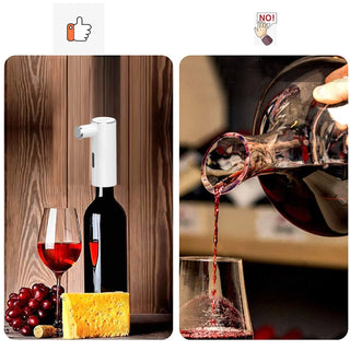 Smart Electric Whiskey Pump Dispenser and Wine Decanter